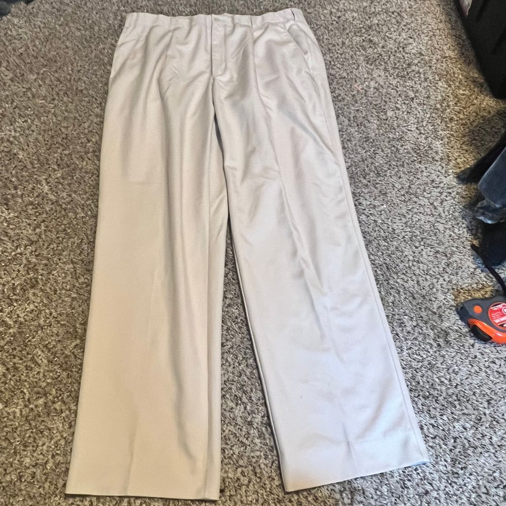 Nike Golf Dri-FIT Performance Golf Pants‎ Straight Leg Light Khaki Size 38